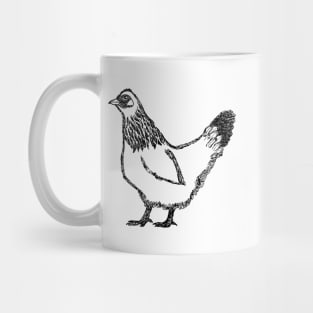 Chicken Hen Hand Drawn Mug